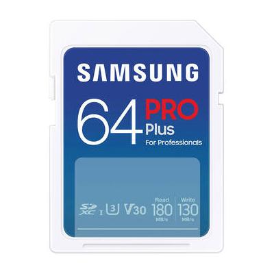 Samsung 64GB PRO Plus UHS-I SDXC Memory Card MB-SD64S/AM