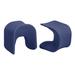 ECR4Kids Wave Seat, 14in - 15.1in Seat Height, Perch Stool Plastic in Blue | 15.1 H x 12.6 W x 16.5 D in | Wayfair ELR-15850-NV