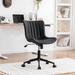 Latitude Run® Brionni Upholstered Home Office Desk Chair Swivel Task Chair Height Adjust Conference Chair Upholstered in Gray | Wayfair