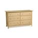 Copeland Furniture Sarah 6 Drawer Chest Wood in Brown | Wayfair 2-SRH-61-01