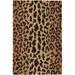 Black/Brown Rectangle 5' x 8' Area Rug - Dash and Albert Rugs Hooked Brown/Black Area Rug Wool | Wayfair RDA372-58