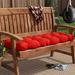 East Urban Home Outdoor Bench Cushion Cotton Blend | Wayfair 59B5D74CA3664EF284C30C79B09A9A16