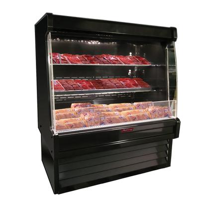 Howard-McCray SC-OM35E-5L-B-LED 63" Vertical Open Air Cooler w/ 3 Levels, 115/208-230v, Black