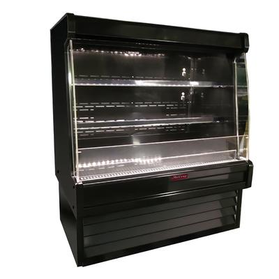 Howard-McCray SC-OP35E-6L-B-LED 75" Vertical Produce Open Air Cooler w/ (2) Levels, 115/208-230v, Black