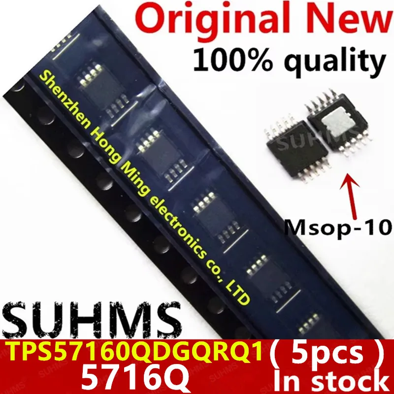 (5 Stück) 100 % neuer TPS57160QDGQRQ1 TPS57160Q TPS57160 5716Q MSOP-10 Chipsatz Image