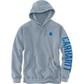 Carhartt Rain Defender Loose Fit Midweight C Graphic Hoodie, blau, Größe M