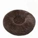 Balaee Present Day Soft Plush Round Pet Bed for Cats or Small Dogs Mini Medium Sized Dog Cat Bed Self Warming Autumn Winter Indoor Snooze Sleeping Cozy Kitty Teddy Kennel (Brown)