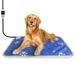 28x17in Pet Heating Pad for Small Medium Dogs Cat Electric Heated Dog Bed Timer Adjustable Warming Mat with Chew Proof Cord Ideal Pet Christmas Gifts