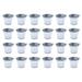 24pcs Tinplate Mini Metal Bucket Flower Pots Home Decoration Small Iron Balcony Planters Desktop Decor for Home