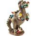 PEACNNG Garden Dinosaur Sculpture Garden Dinosaur Statue GNOME Funny Dwarfs Resin Statue Sculpture Outdoor Yard Art Ornament Lawn Decoration