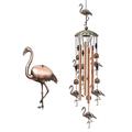 Flamingos Wind Chimes Memorial Gifts Wind Chimes for Outside Deep Tone WindChimes Outdoors Clearance Birthday Festival Gifts for Women Mom Grandma Home Garden Patio Gallery Decor(Bronze)