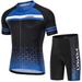 Stay Compressed and Tight Men s Cycling Jersey Set with Elastic Leg Grippers and Silicone Strap