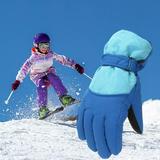 YUNAFFT Children Toddlers Infant and Baby Mittens Toddler Girls Boys Snow Gloves Kids Ski Winter Gloves Windproof Children Warm Gloves