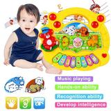 MesaSe Baby Musical Toys Electronic Kids Musical Instruments Keyboard Piano Set Learning Light Up Toy for Toddlers Infant Early Educational Development Music Toys for Babies