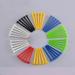 10 PCS Random Color Professional Tee System Length 68mm Plastic Pro Golf Tees