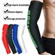 YIFAFA 1pair Basketball Armguard Sports Protective Gear Tennis Riding Taekwondo Breathable Warm Long Bracers Sleeve Sunscreen Arm Set