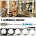Mirror front light three color dimming USB Hollywood makeup light Make Up Mirror Lights 10 LED Kit Bulbs Vanity Light Dimmable Lamp Hollywood vanity mirror light
