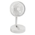 solacol Battery Operated Fans Portable Rechargeable Battery Operated Portable Foldable Standing Fan Rechargeable Usb Personal Floor Fan with Adjustment Height Personal Fans Portable Rechargeable