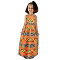toddler k ids b aby girls african dashiki traditional style sleeveless strap dress ankara princess backless dresses outfits 1-6y dress 10 junior dresses size 16