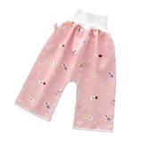 Comfy Children s Diaper Waterproof And Leakproof Elastic Waist Loose Shorts Girls Animal Print Clothes Premature Pants