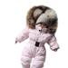 B aby Girls Snowsuit Romper Hooded Warm Outerwear Jacket Jumpsuit Coat Girls 6 Slim Outfits Womens Snow Pants Small