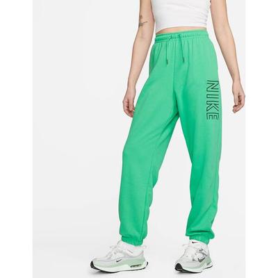 NIKE Damen Sporthose W NSW FT OS HR JOGGER SW, Größe XL in Grün