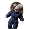 B aby Girls Snowsuit Romper Hooded Warm Outerwear Jacket Jumpsuit Coat Girls 6 Slim Outfits Womens Snow Pants Small