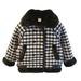 Girls Winter Coats Autumn Winter Children Cloth Coat Boys Girls Double Coat Black 130