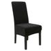 Skksst Waterproof Velvet Dining Chair Slipcover Extra Large Home Banquet Party Seat Protector Cover
