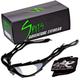 AREA 51 Motorcycle Sports Sunglasses Clear Mirrored Lenses