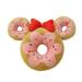 PEACNNG 40 Cm Disney Mickey Mouse Minnie Plush Toy Cushion Pillow Cartoon Anime Plush Donut Pillow