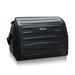 ReYee Leather Trunk Organizer with lid Motorcycle Tail Bag Collapsible Trunk Storage Organizer Extra-Large Capacity Car Storage Bag Cargo Organizer Portable Waterproof Adjustable Shoulde