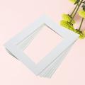 50pcs Paper Photo Picture Frame Wall Hanging Album Creative DIY Hanging Wall Photo Frames White