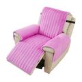 Nonslip Recliner Cover Stay in Place Dog Chair Cover Furniture Protector Ideal Recliner Slipcovers for Pets and Kids (Purpleï¼‰