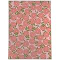 RUBY RED GRAPEFRUIT PINK Area Rug By Kavka Designs