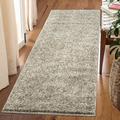 Haperlare Shaggy Runner Rug for Kitchen 2 x 6 Space Dye Plush Carpet Soft Non-Shedding Rug for Bedside Thick Fluffy Rug for Bedroom Living Room Indoor Decor Taupe