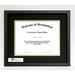 AnySizeFrame 8X10 Pinstripe Diploma Frame