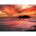 Brocken Sutro Bath Sunset San Francisco Photo Extra Large XL Wall Art Poster Print