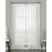 Soho Voile Sheer Pinch Pleat/Back Tab Curtain Panel