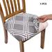 VOSS Chair Covers Dining Room Chair Protector Slipcovers Christmas Decoration 4PCS