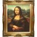 La Pastiche Leonardo Da Vinci Mona Lisa Hand Painted Framed Canvas Art