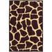 giraffe tall order area rug animal print area rug pet-friendly carpet home decor rug indoor area rug perfect for living room kids 5 x 9