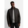 Blouson BUGATTI, Herren, Gr. 50, schwarz, 100% Polyester, unifarben, casual, regular fit, Langarm Rollkante, Jacken, mit besonderer Leichtigkeit