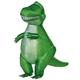 Spirit Halloween Toy Story Adult Rex Inflatable Costume - One Size Fits Most | Officially Licensed | Disney | Pixar | Fan Operated