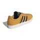 adidas Men's VL Court Lifestyle Skateboarding Suede Shoes Sneakers, Yellow/core Black/Black Blue met, 7.5 UK