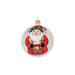 VIETRI Old St. Nick Drum Ornament Glass in Black/Green/Red | 4 H x 4 W x 4 D in | Wayfair OSN-2735