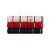 East Urban Home 3 Piece 100% Cotton Hand Towel Set 100% Cotton in Black/Red | Wayfair 5F8E24881B854AEB8B87D9182D8DB3F9