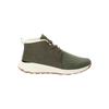 Schnürschuh JACK WOLFSKIN "CAMPFIRE CHAKKA MID M", Gr. UK 12 - EU 47, Normalschaft, grün (island, moss), Main Material Second Material 50% Wool; 50% Polyester Lining 100% Polyamide Sole 100% Rubber/ EVA, Schuhe