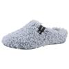 Pantoffel VERBENAS, Damen, Gr. 37, blau (hellblau), Textil, klassisch, Schuhe Pantoffeln Plüsch Hausschuh Hausschuh, Hausschuh, Homeslipper, Clog in kuscheliger Optik