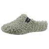 Pantoffel VERBENAS, Damen, Gr. 38, grün (olivgrün), Textil, klassisch, Schuhe Pantoffeln Plüsch Hausschuh Hausschuh, Hausschuh, Homeslipper, Clog in kuscheliger Optik